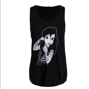Punk Rock Disney Princess Tank SZ M